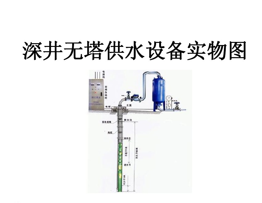 鞍山铁东区井泵无塔式供水设备